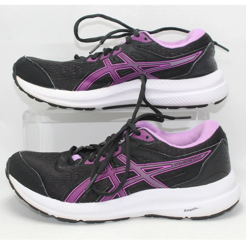 Asics Gel-Contend 8 Womens Running Shoes Black Orchid‎ Purple 1012B320 Size 6.5